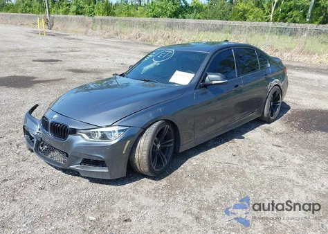 2018 BMW 340I I from USA, damaged, VIN WBA8B3G57JNU36801